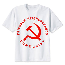 Load image into Gallery viewer, USSR CCCP t-shirt men the Soviet Union Russia space T Shirt Men Short Sleeve male TShirt Comfortable top tees