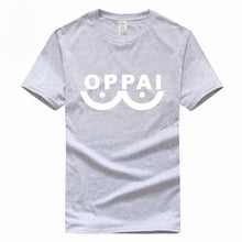 Load image into Gallery viewer, Hero Saitama One Punch Man Oppai Funny T-shirt Summer Euro Size 100% Cotton Short Sleeve O-Neck Men And Women T Shirt GMT3000019