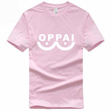 Load image into Gallery viewer, Hero Saitama One Punch Man Oppai Funny T-shirt Summer Euro Size 100% Cotton Short Sleeve O-Neck Men And Women T Shirt GMT3000019